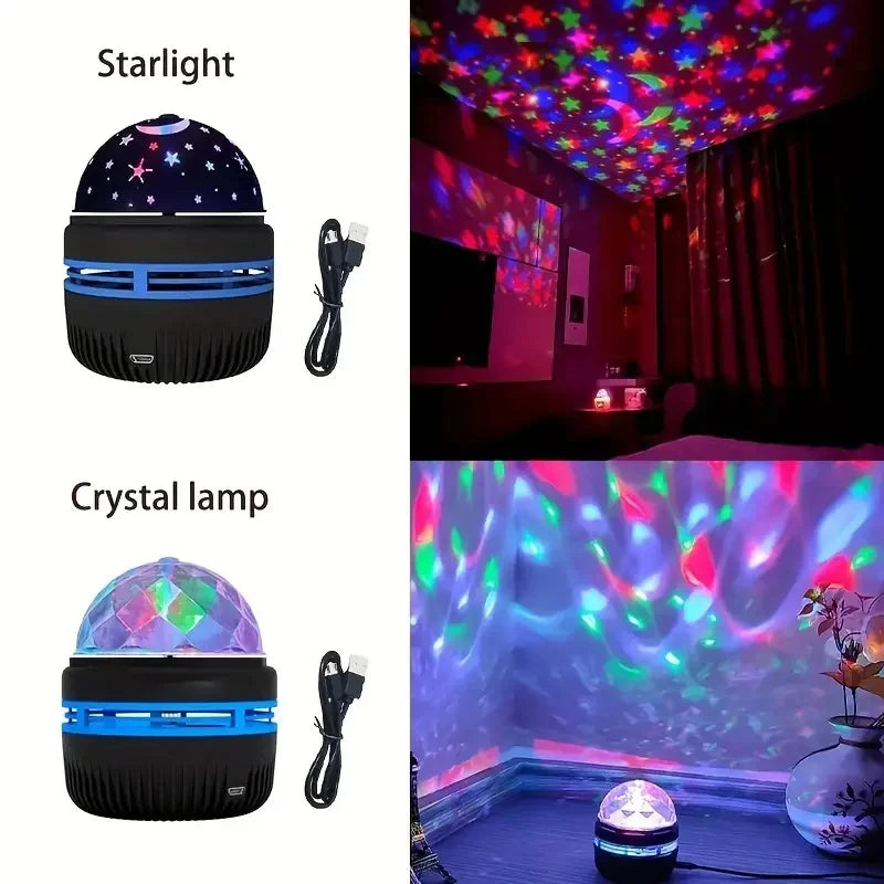 Galaxy & Ocean Nightlight Projector