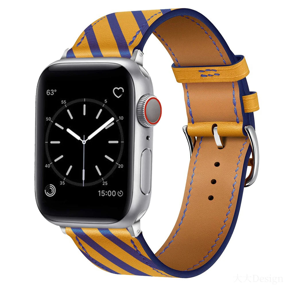 Leather Strap Apple Watch Band