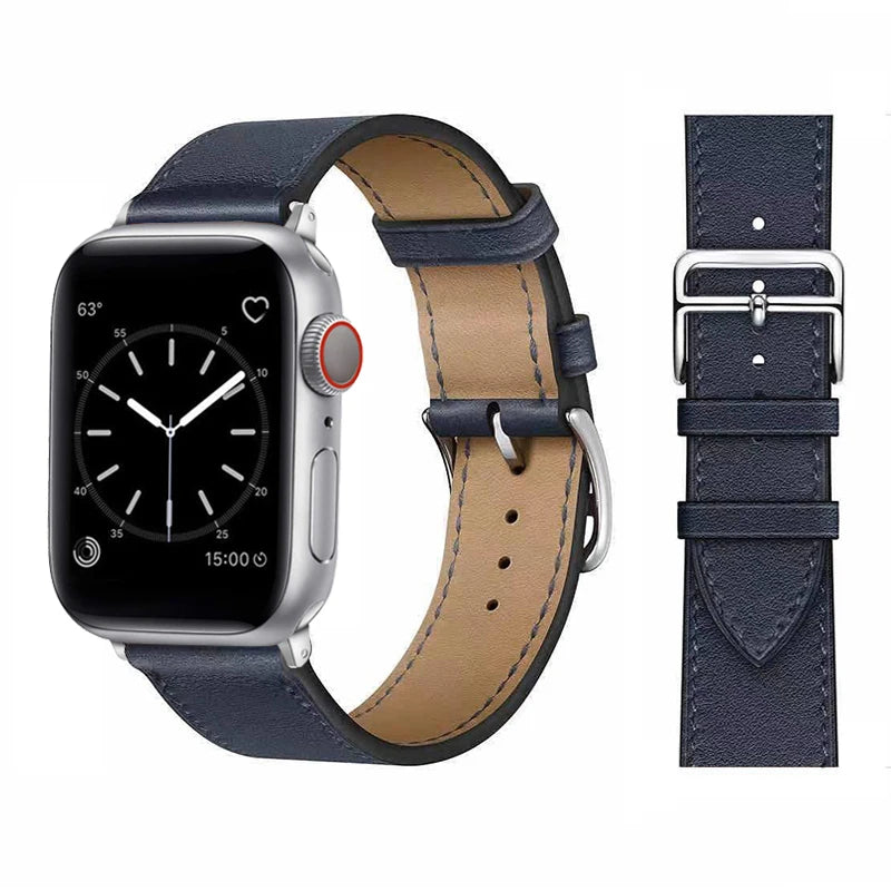 Leather Strap Apple Watch Band