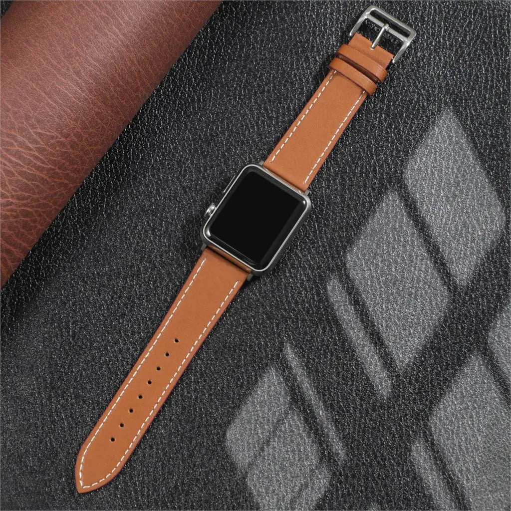 Leather Strap Apple Watch Band
