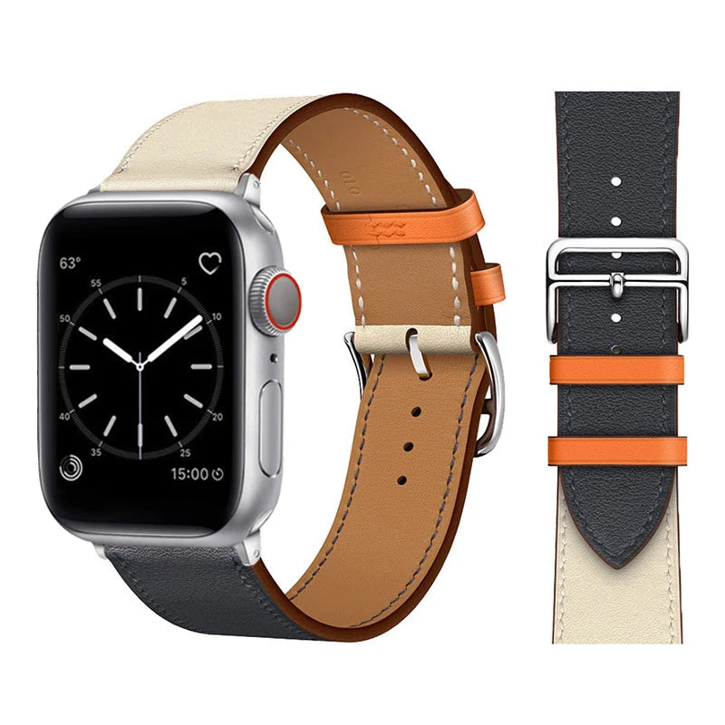 Leather Strap Apple Watch Band