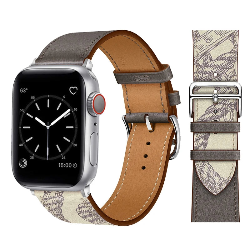 Leather Strap Apple Watch Band