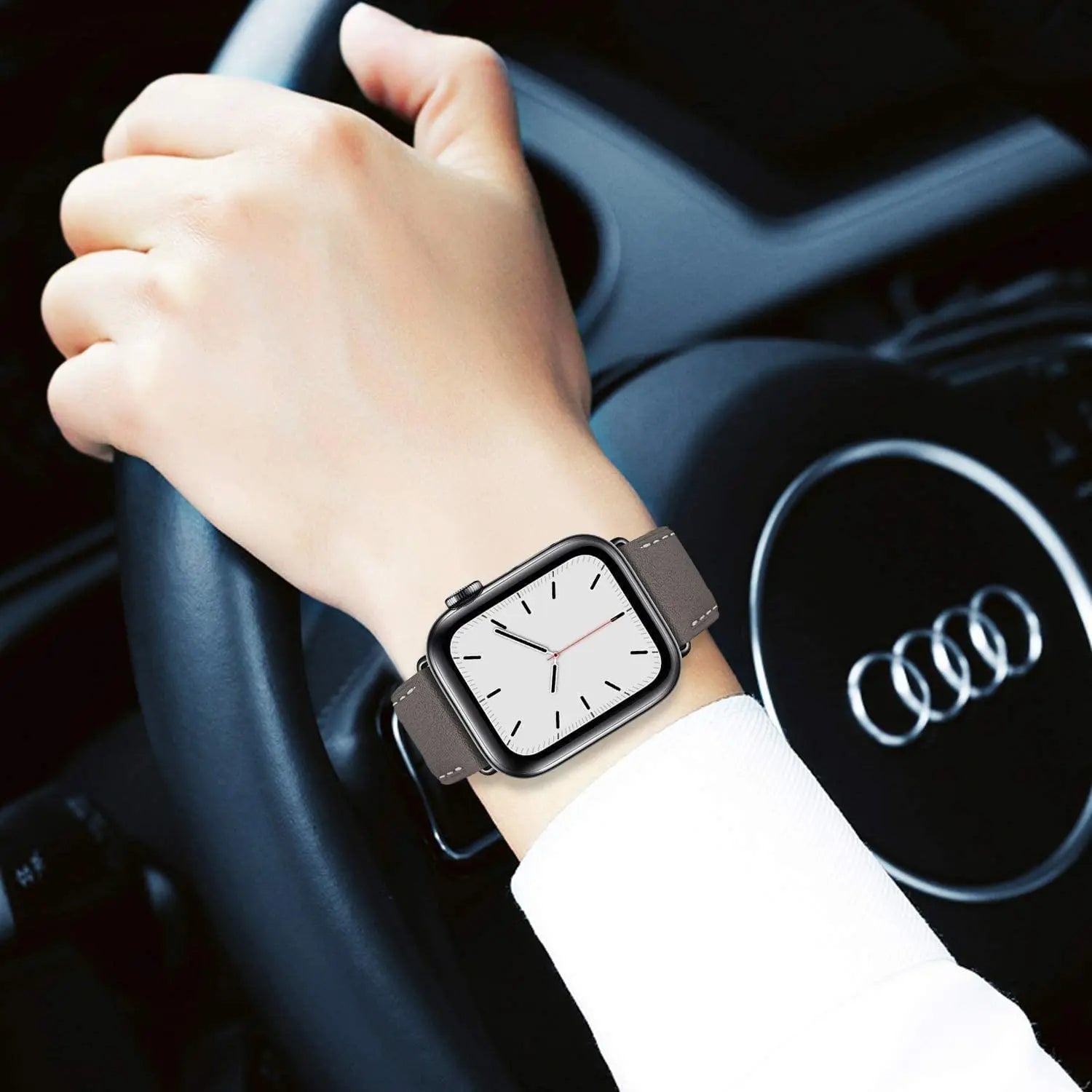 Leather Strap Apple Watch Band