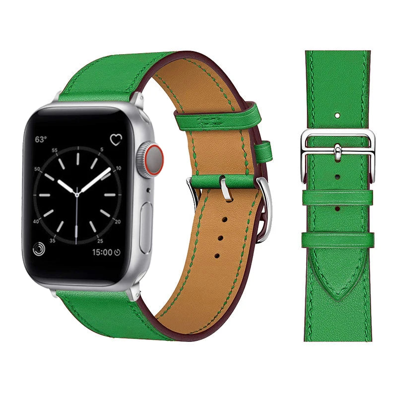 Leather Strap Apple Watch Band