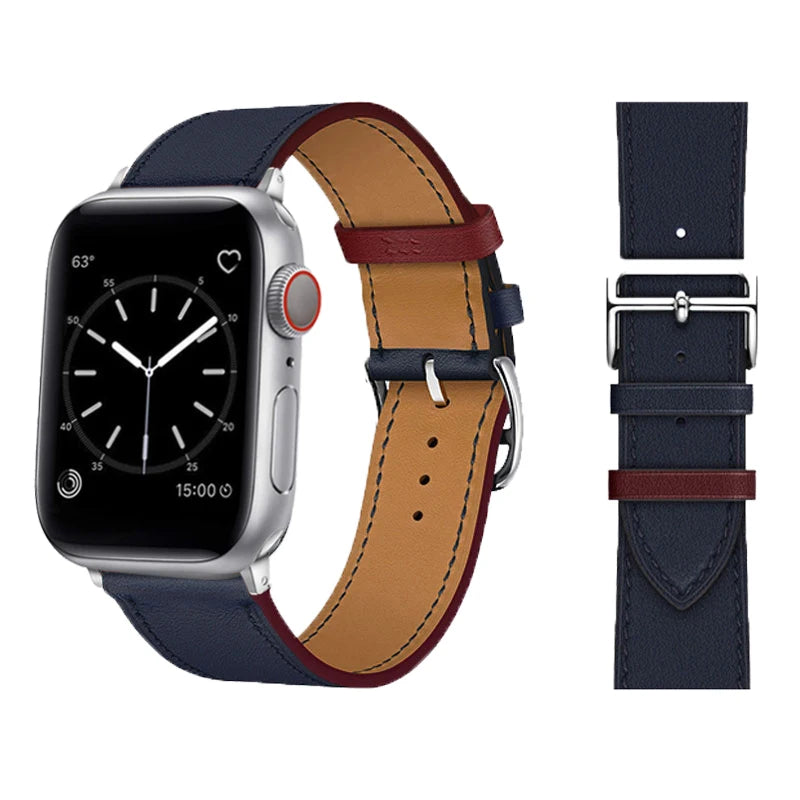 Leather Strap Apple Watch Band