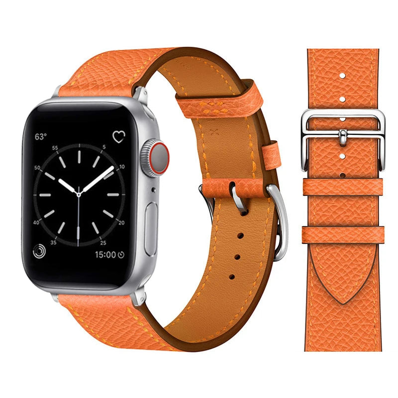 Leather Strap Apple Watch Band