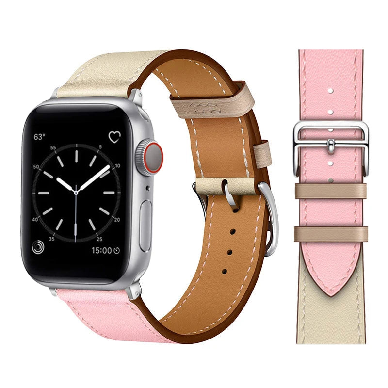 Leather Strap Apple Watch Band