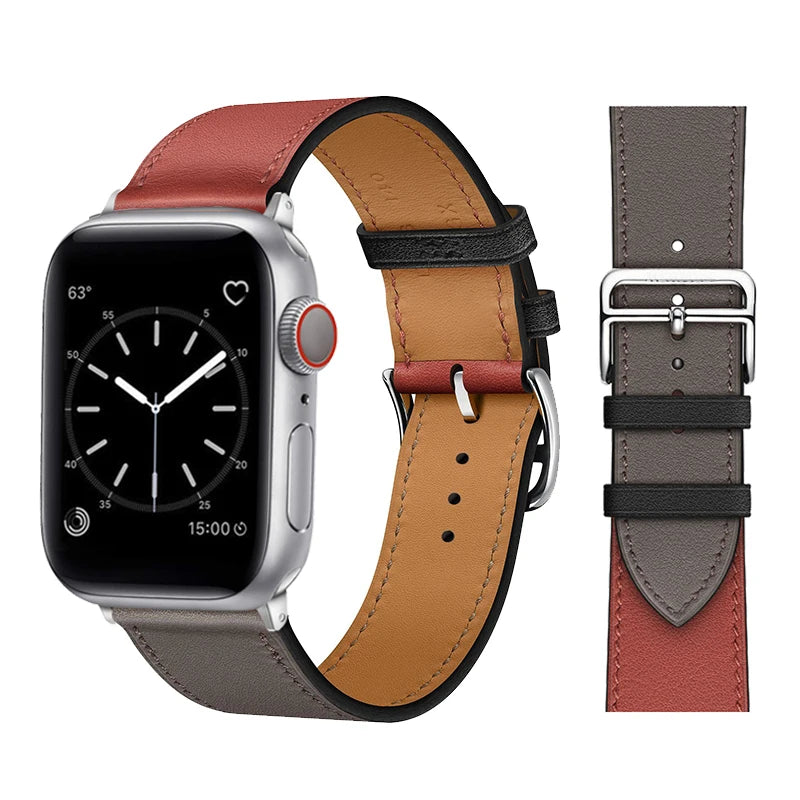 Leather Strap Apple Watch Band
