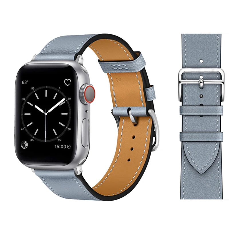 Leather Strap Apple Watch Band