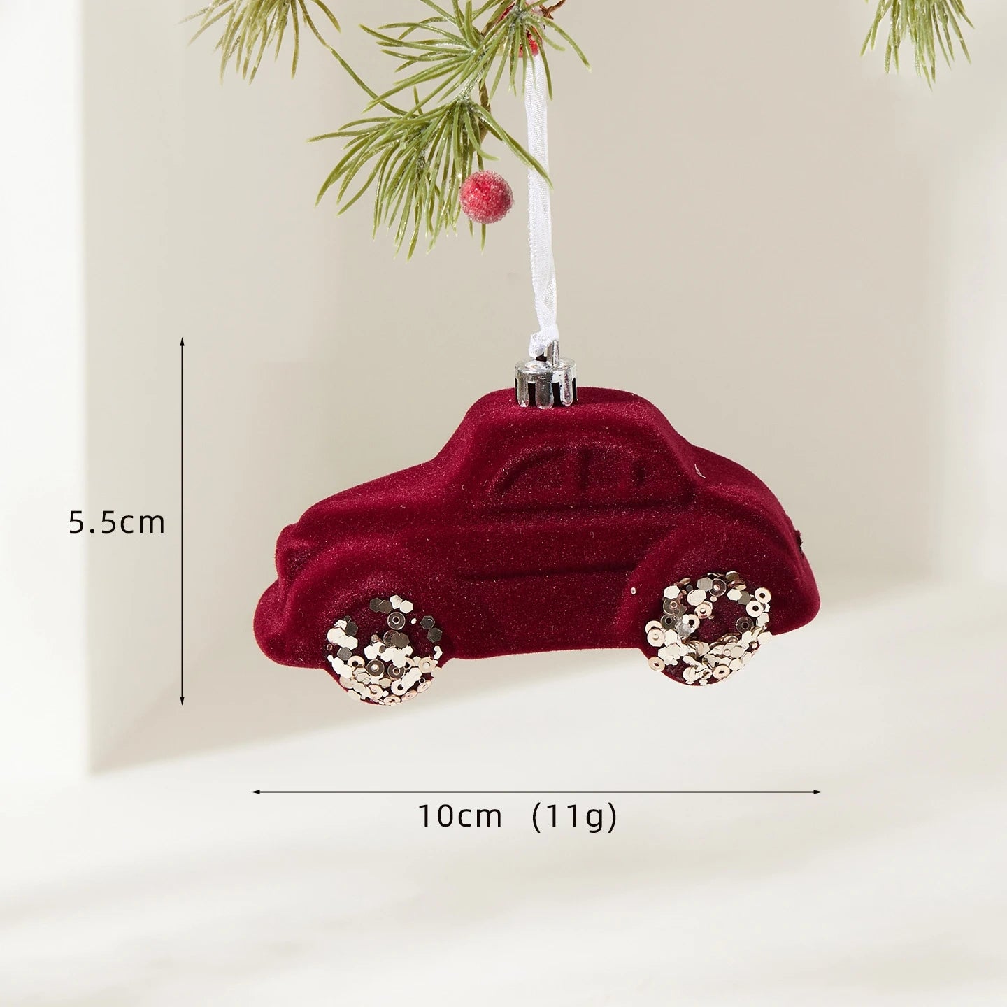 Red Nostalgic Ornaments