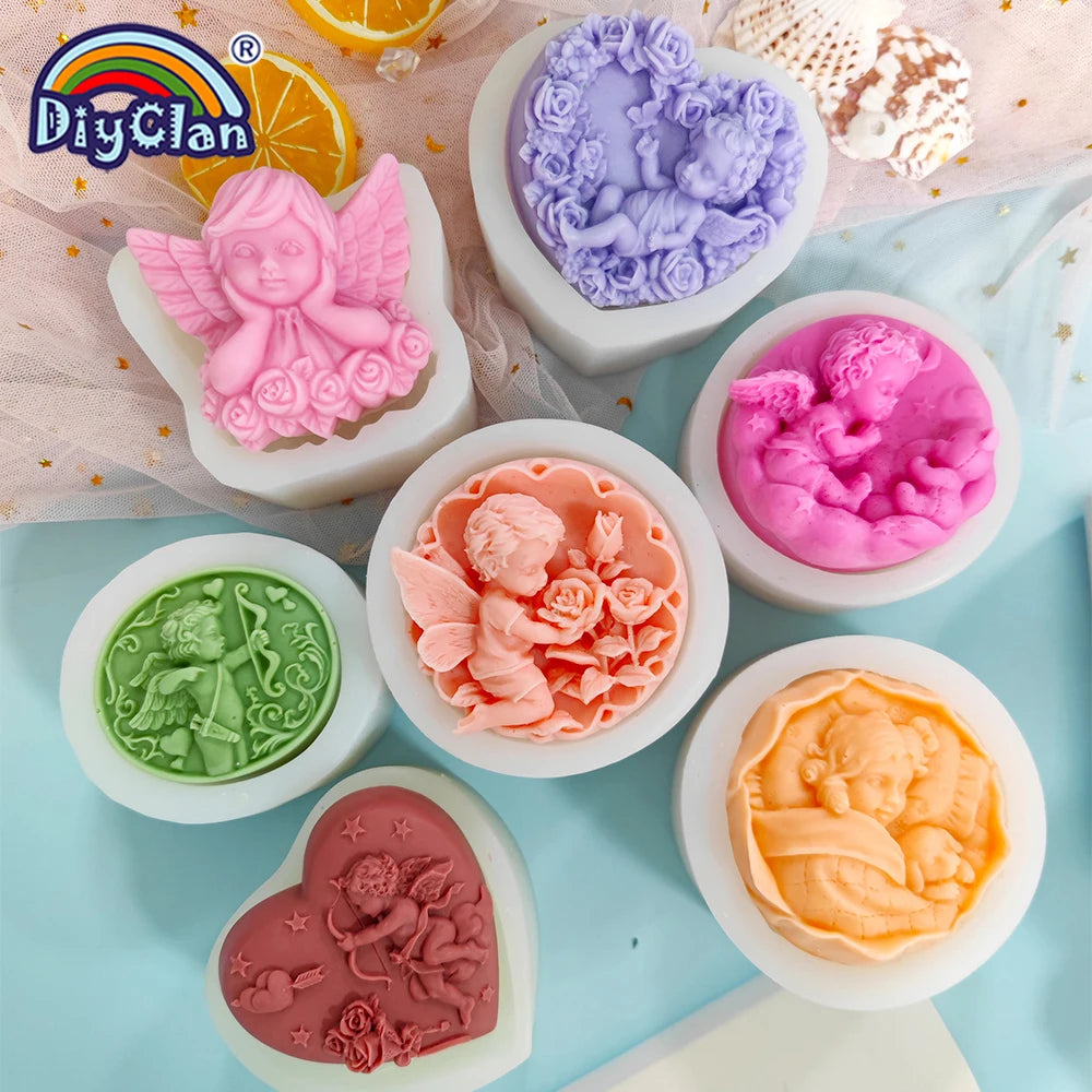Angel Baby Silicone Soap Molds