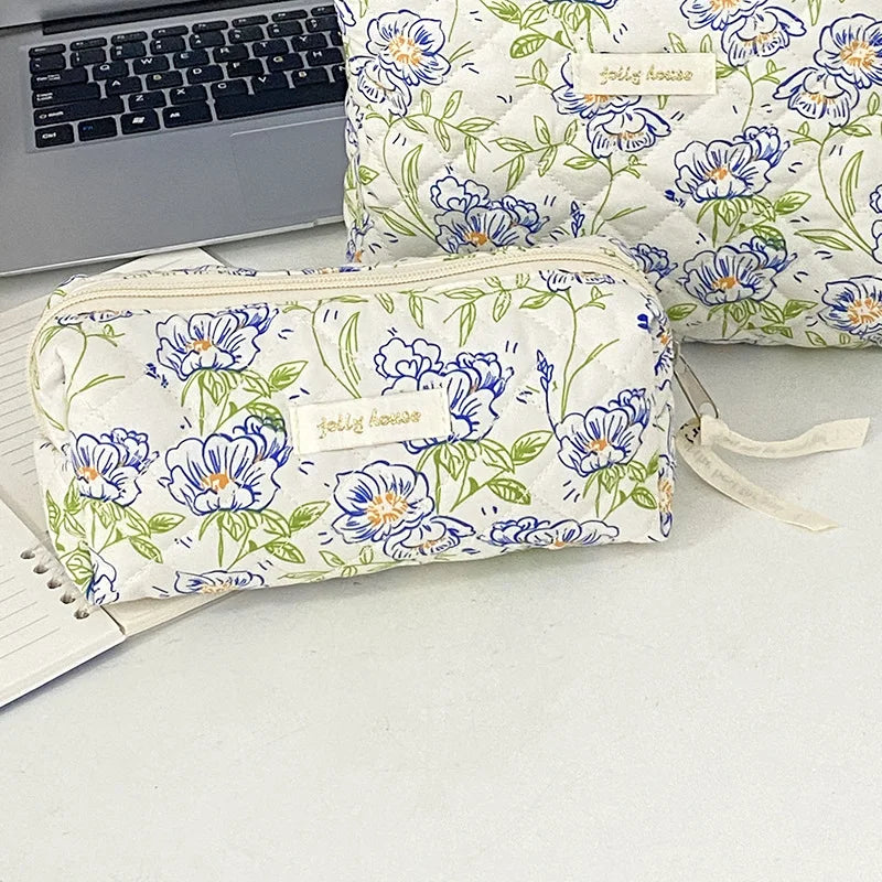 Soft Cotton Pencil Pouch