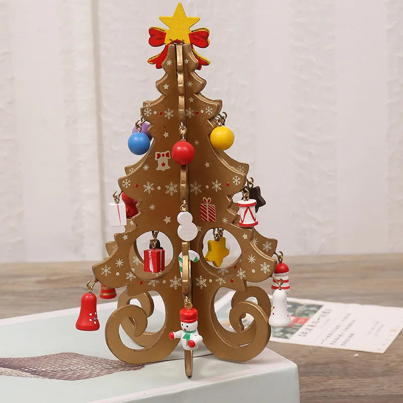 Decorative Wooden Christmas Tree