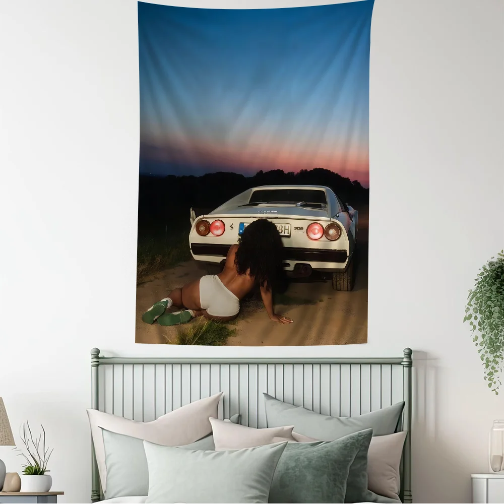 Sza Hanging Bohemian Tapestry