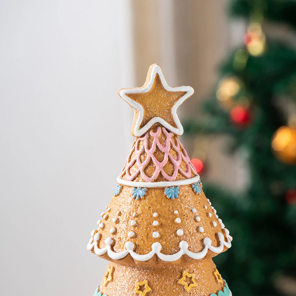 Desktop Gingerbread Christmas Tree