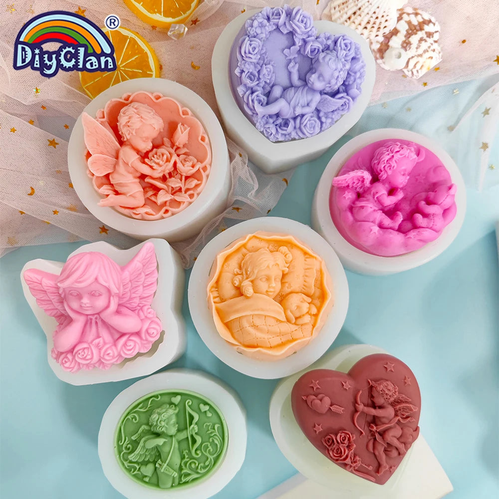 Angel Baby Silicone Soap Molds