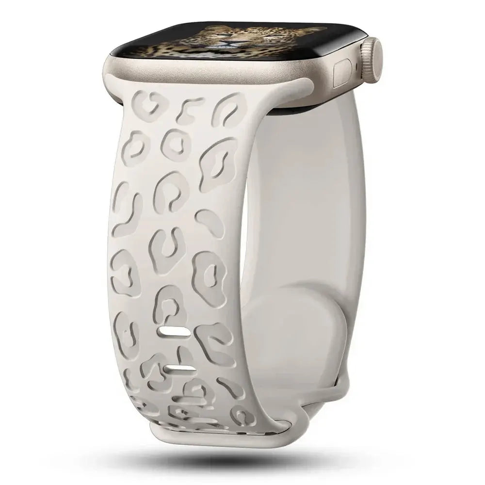 Leopard Print Strap For Apple Watch Band