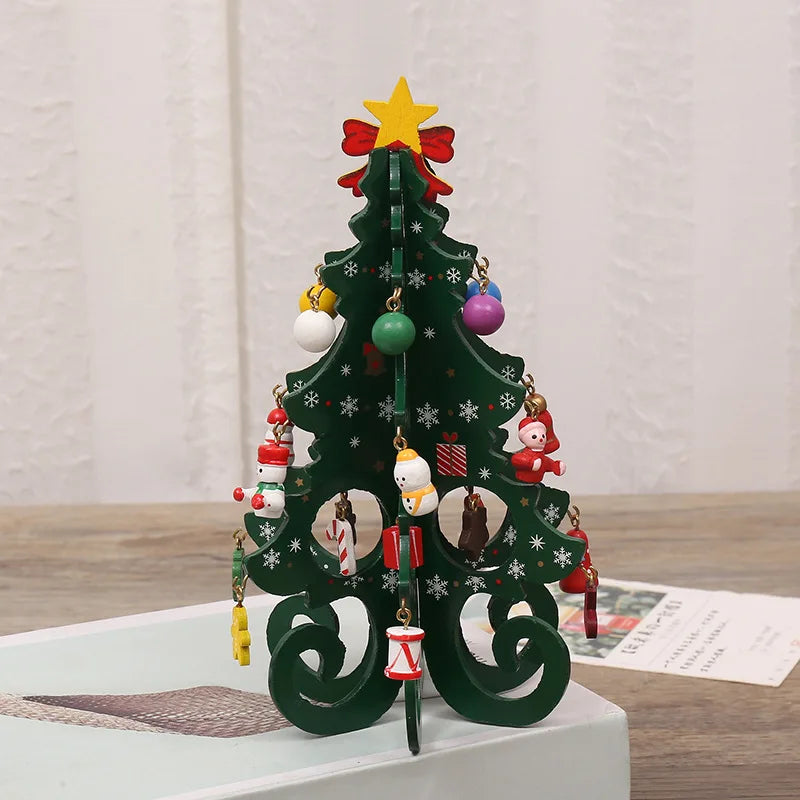 Decorative Wooden Christmas Tree