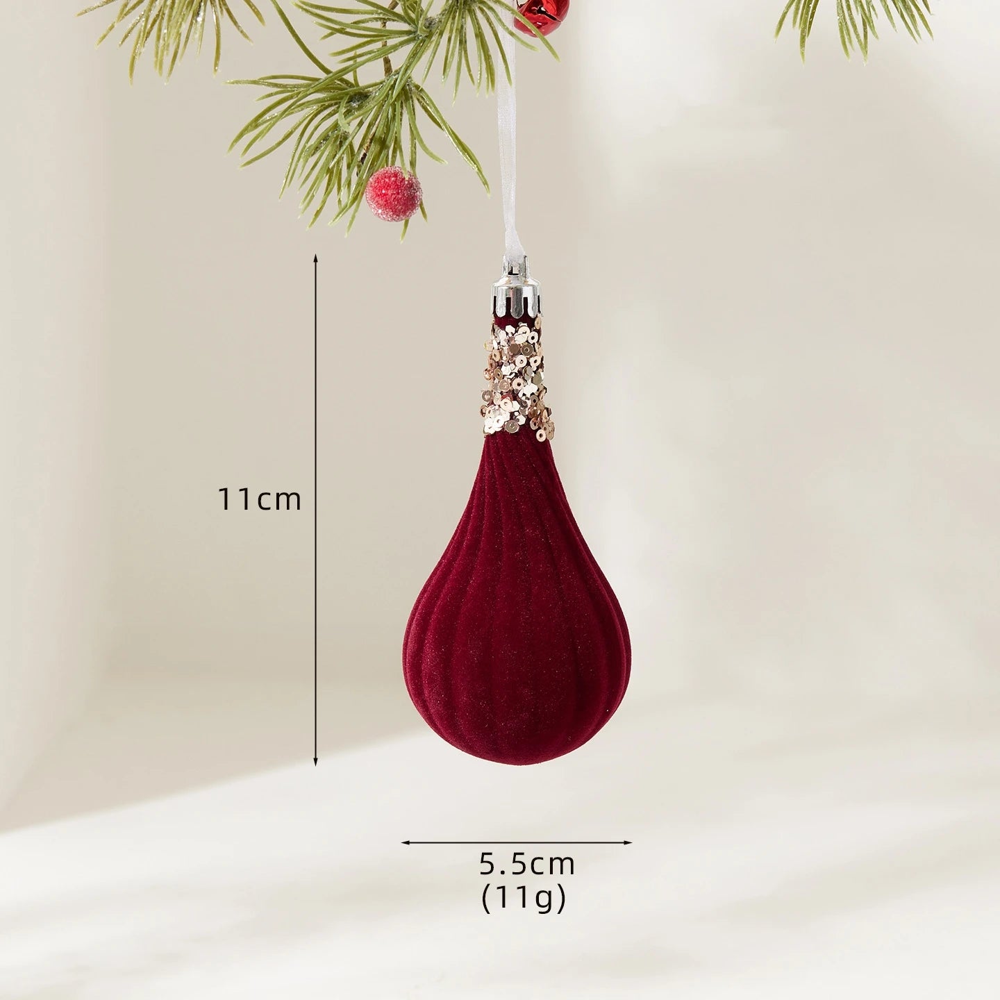 Red Nostalgic Ornaments