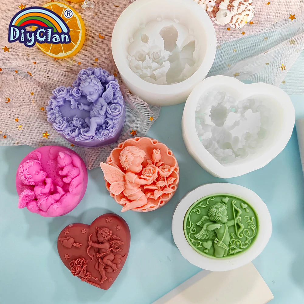 Angel Baby Silicone Soap Molds