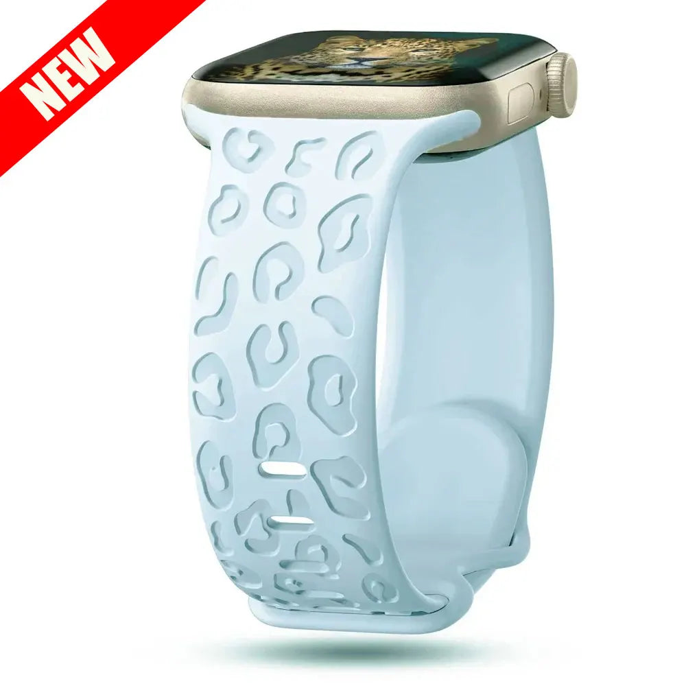 Leopard Print Strap For Apple Watch Band