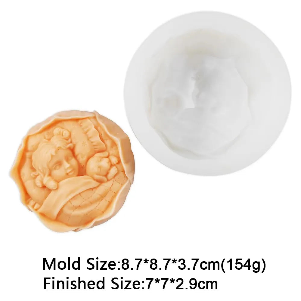 Angel Baby Silicone Soap Molds