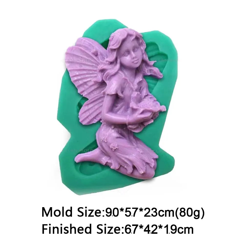 Angel Baby Silicone Soap Molds