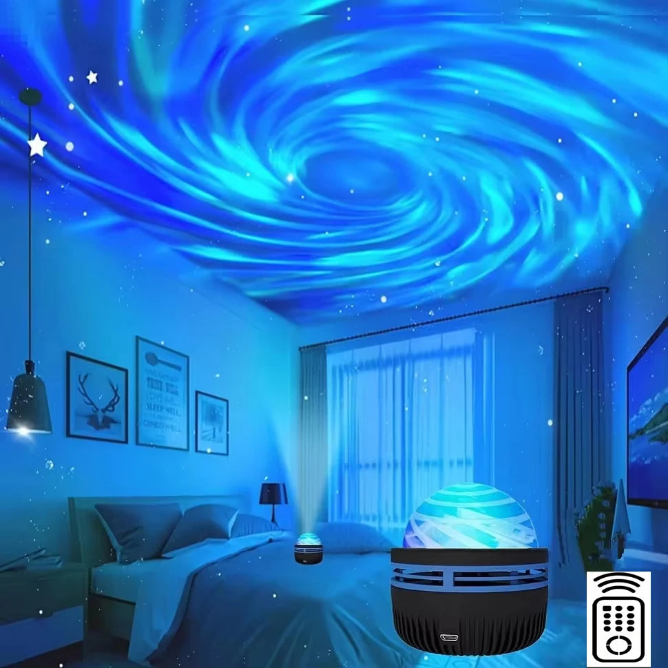 Galaxy & Ocean Nightlight Projector