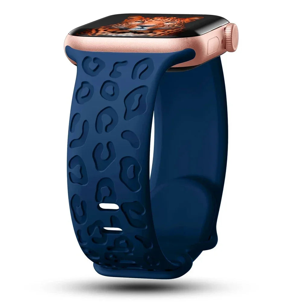 Leopard Print Strap For Apple Watch Band