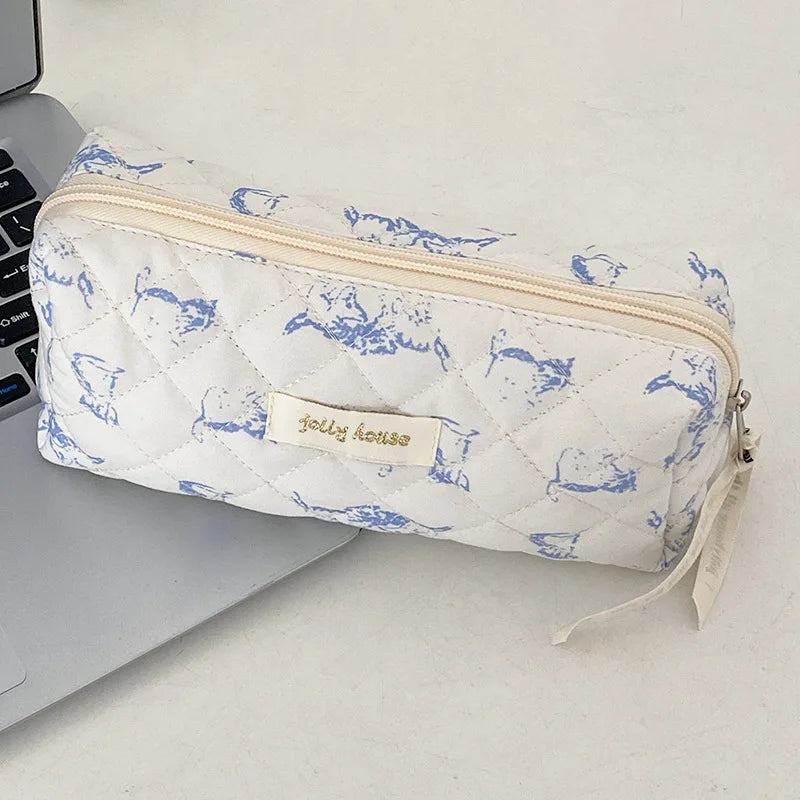 Soft Cotton Pencil Pouch