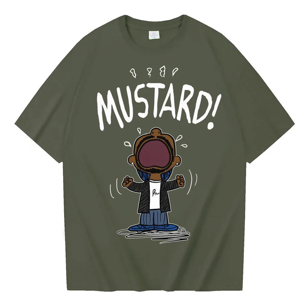 Funny Kendrick Lamar MUSTARD Meme T-Shirt Unisex