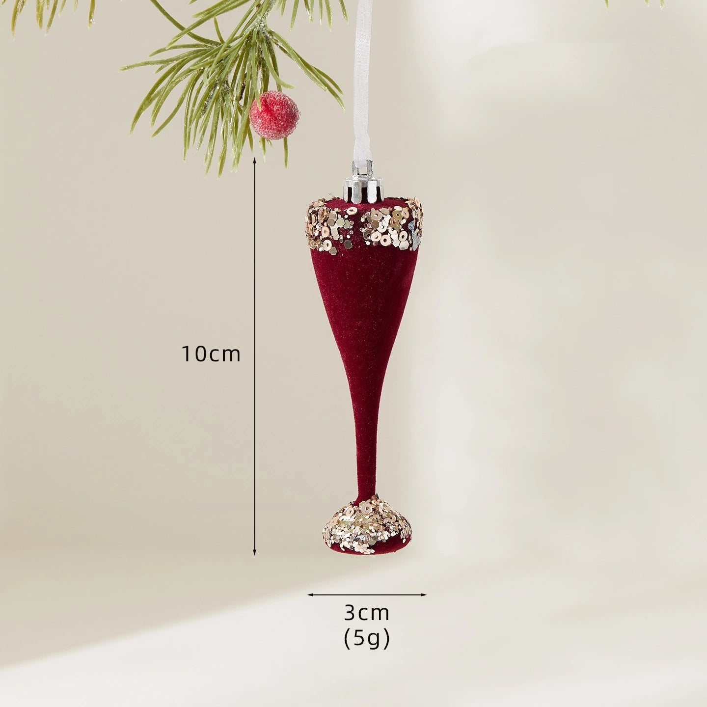 Red Nostalgic Ornaments