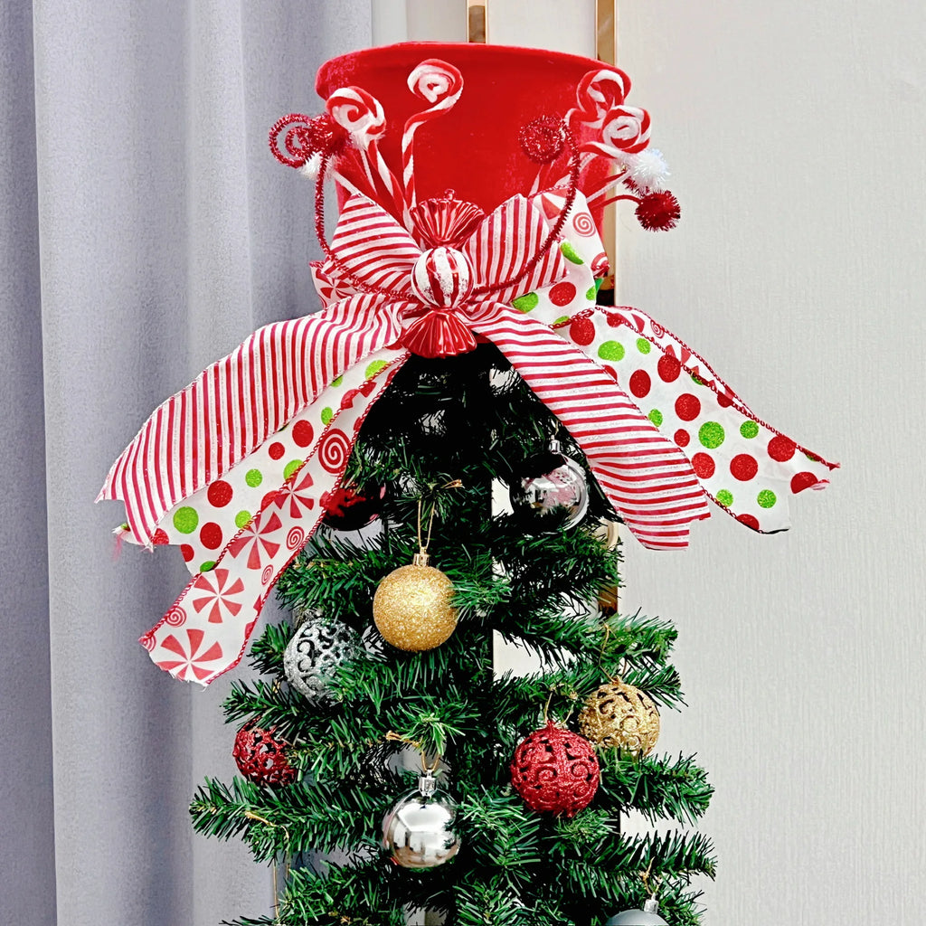 Christmas Top hat Tree Topper
