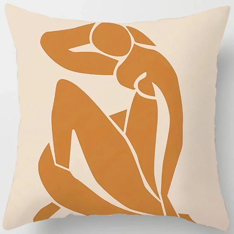 Geometric Print Pillowcase