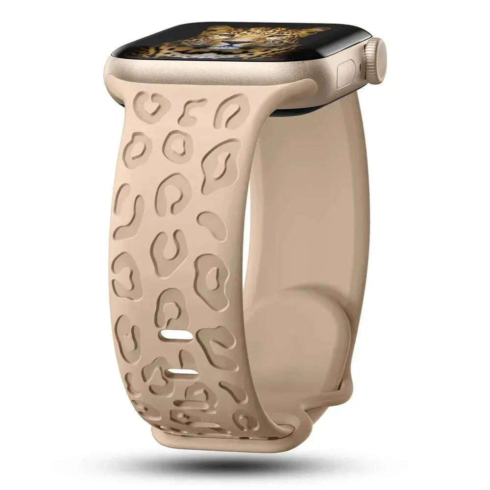 Leopard Print Strap For Apple Watch Band