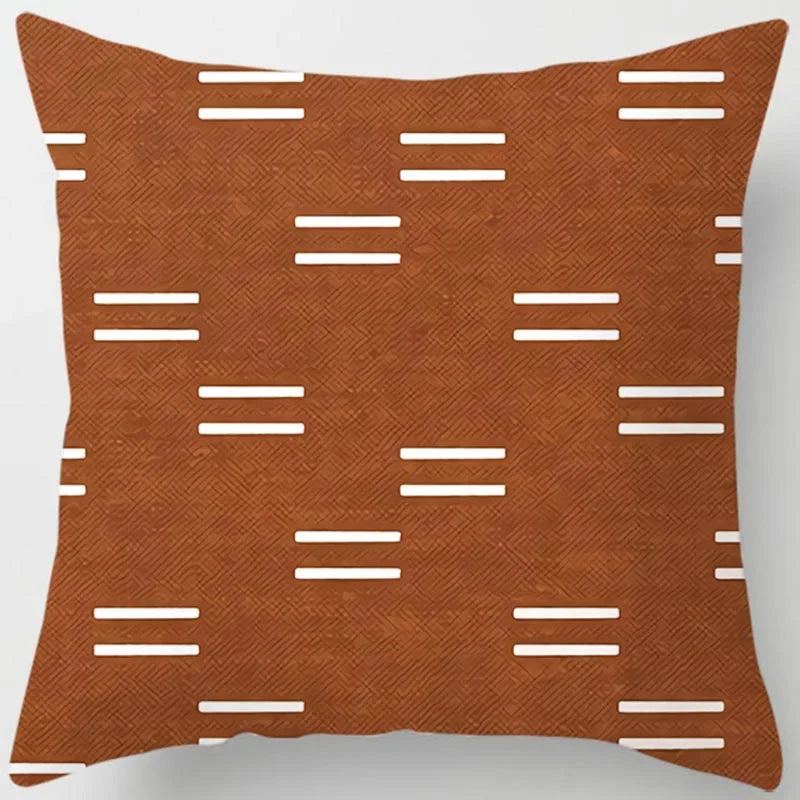 Geometric Print Pillowcase