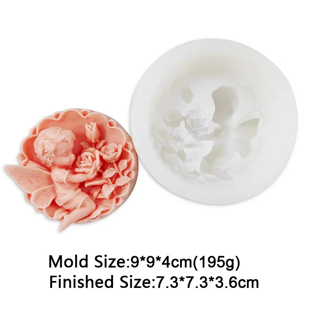 Angel Baby Silicone Soap Molds