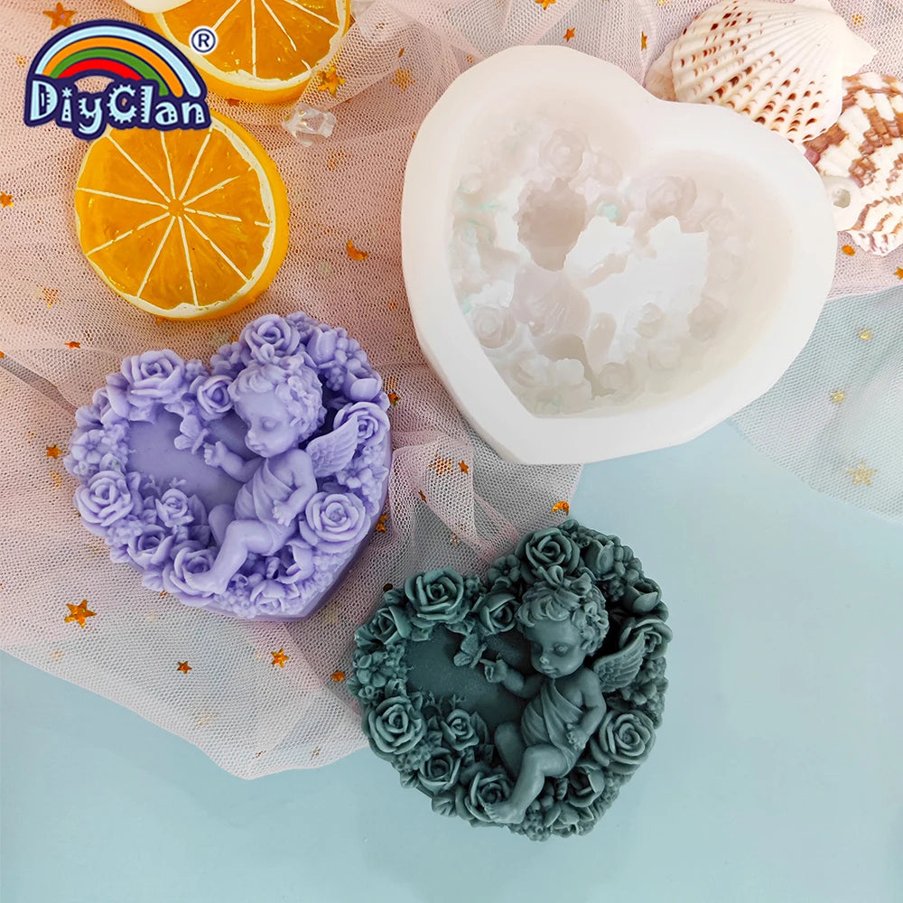 Angel Baby Silicone Soap Molds