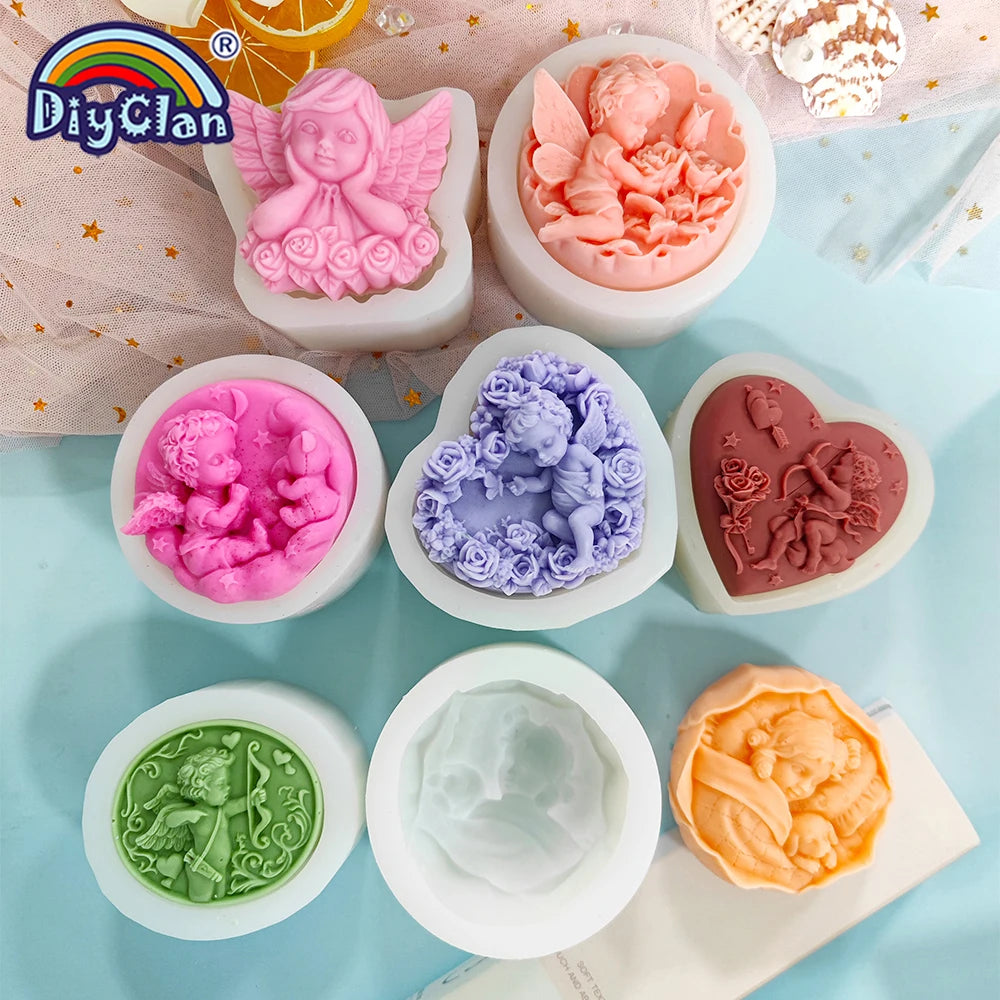 Angel Baby Silicone Soap Molds