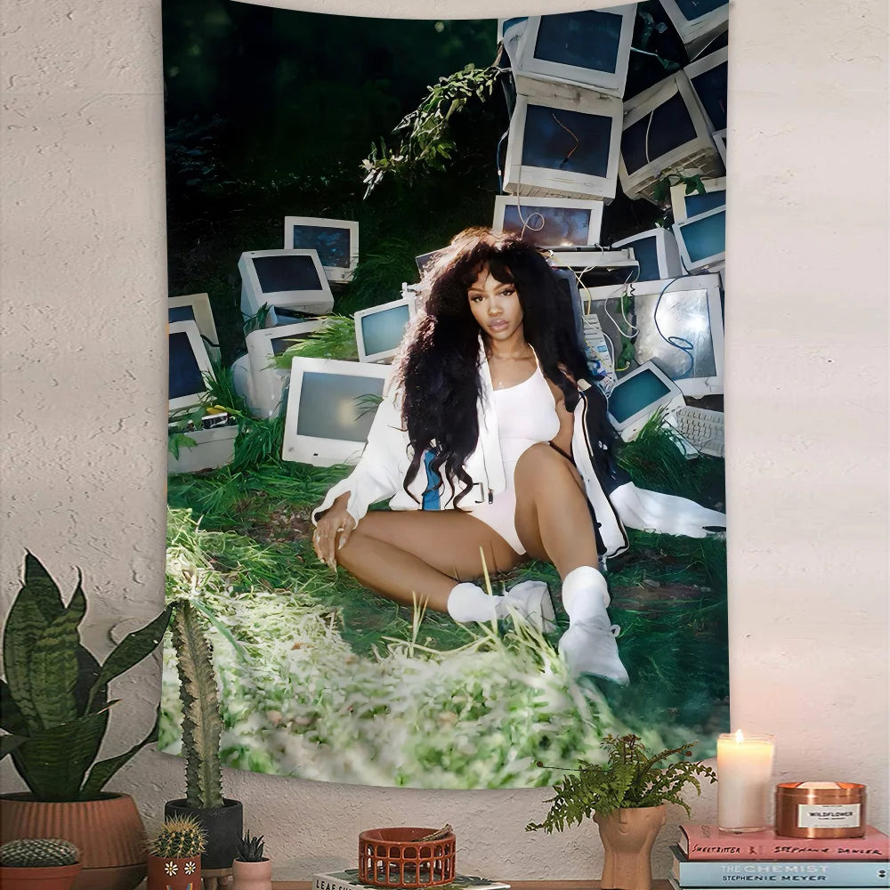 Sza Hanging Bohemian Tapestry