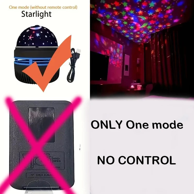 Galaxy & Ocean Nightlight Projector