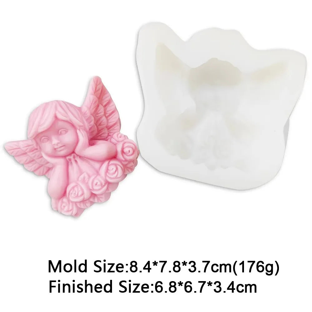 Angel Baby Silicone Soap Molds
