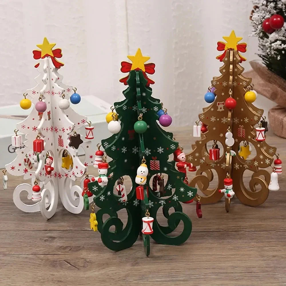 Decorative Wooden Christmas Tree