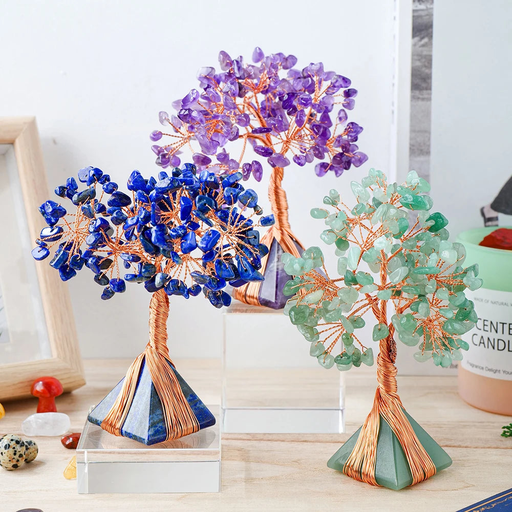 Natural Rose Quartz Money Tree