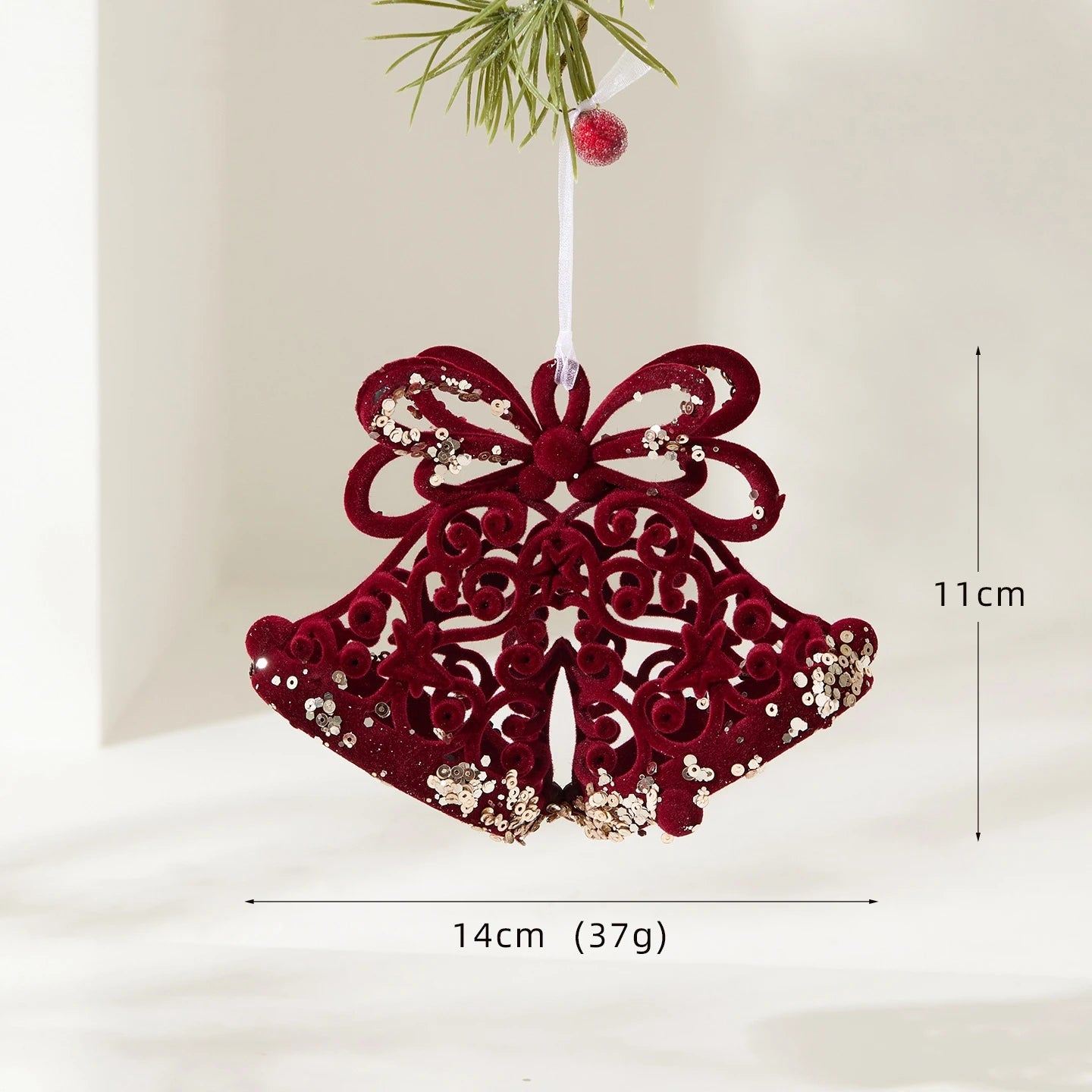 Red Nostalgic Ornaments