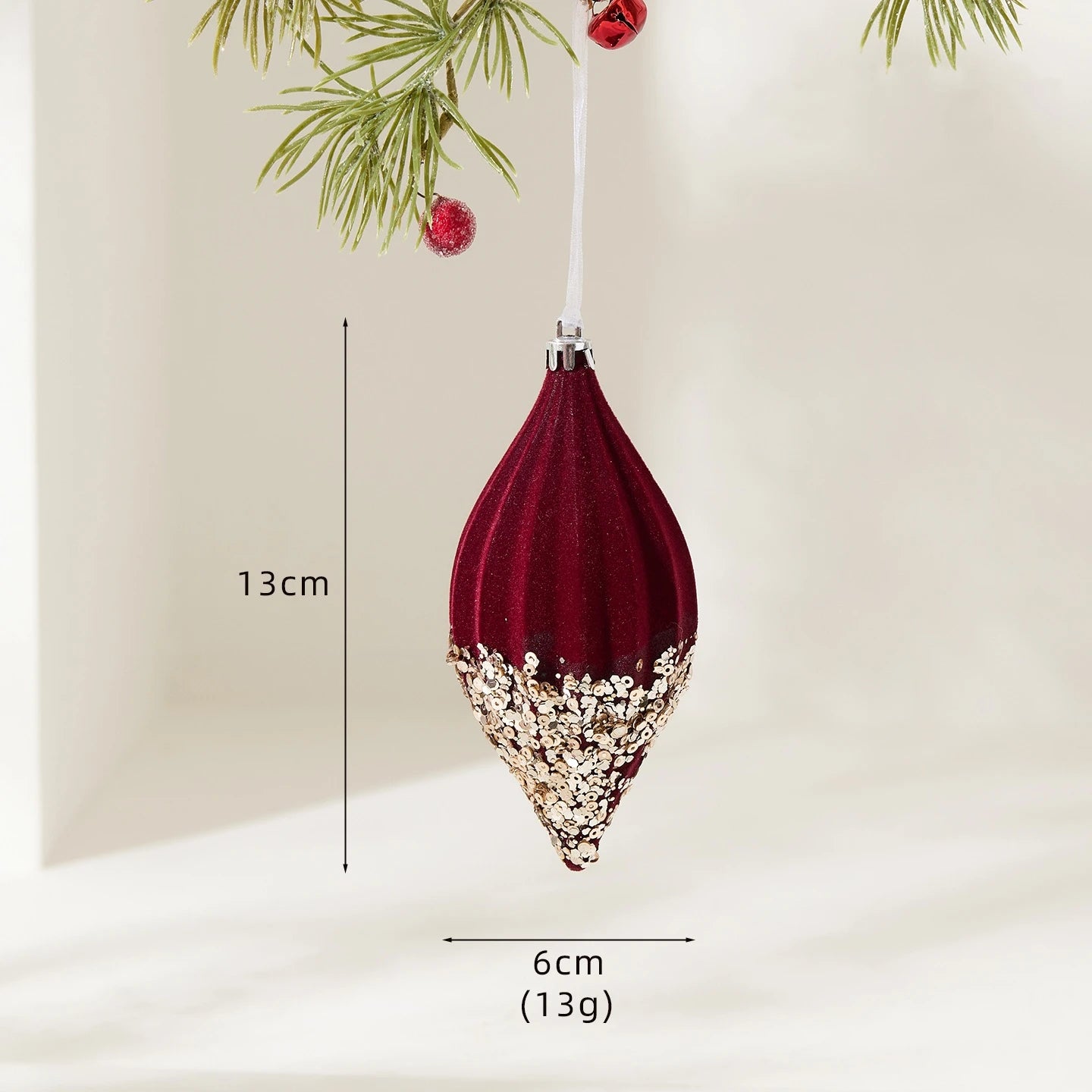 Red Nostalgic Ornaments