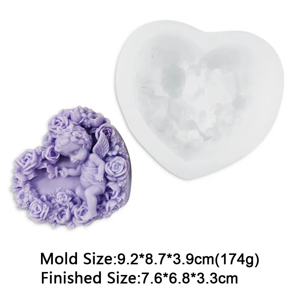 Angel Baby Silicone Soap Molds